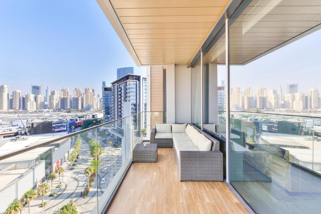 Contemporary&spacious 2 BR in Bluewaters Island Dubái Exterior foto